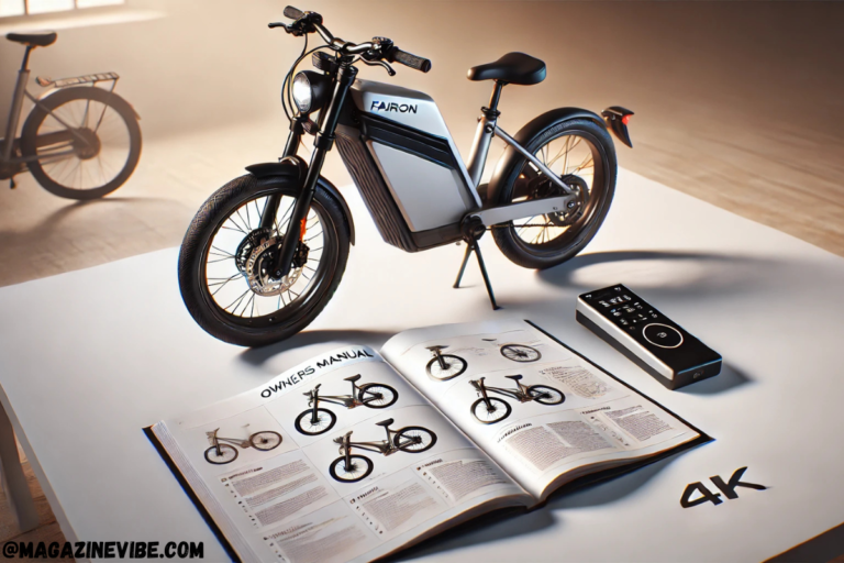 fairon electric bike owners manual