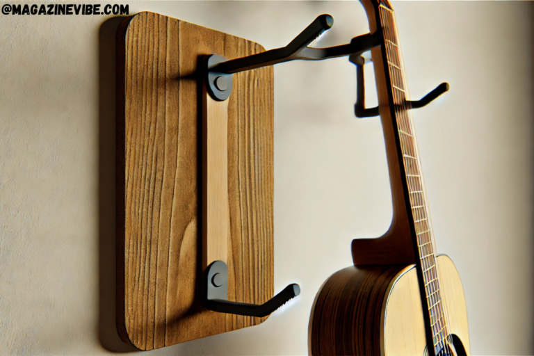 musician's gear wood guitar wall hanger natural coupon code