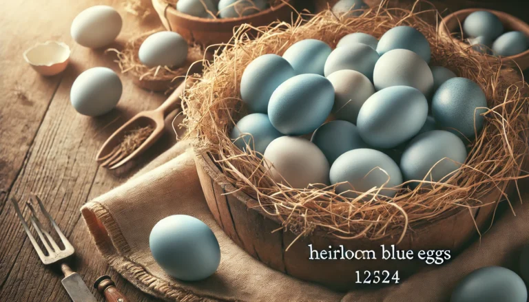 heirloom blue eggs 12524