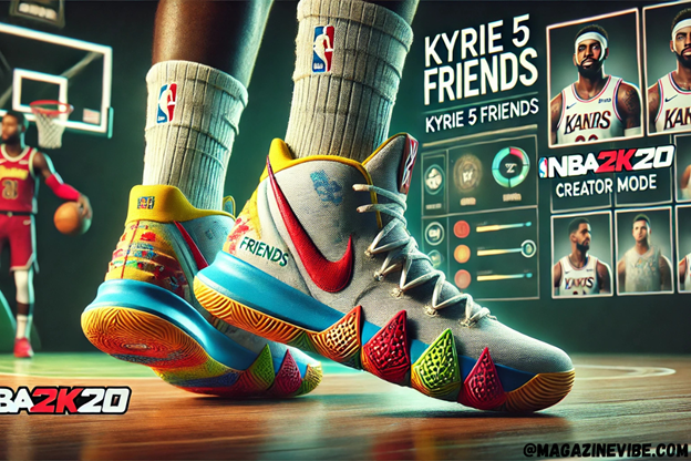 kyrie 5 friends nba 2k20 creator