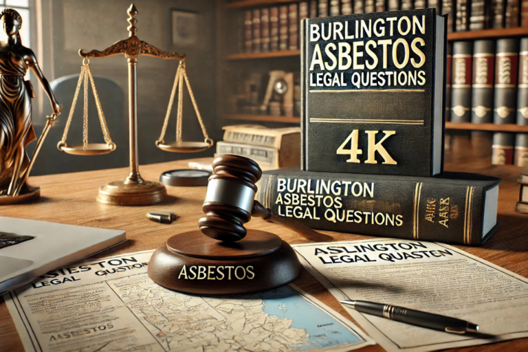 burlington asbestos legal question